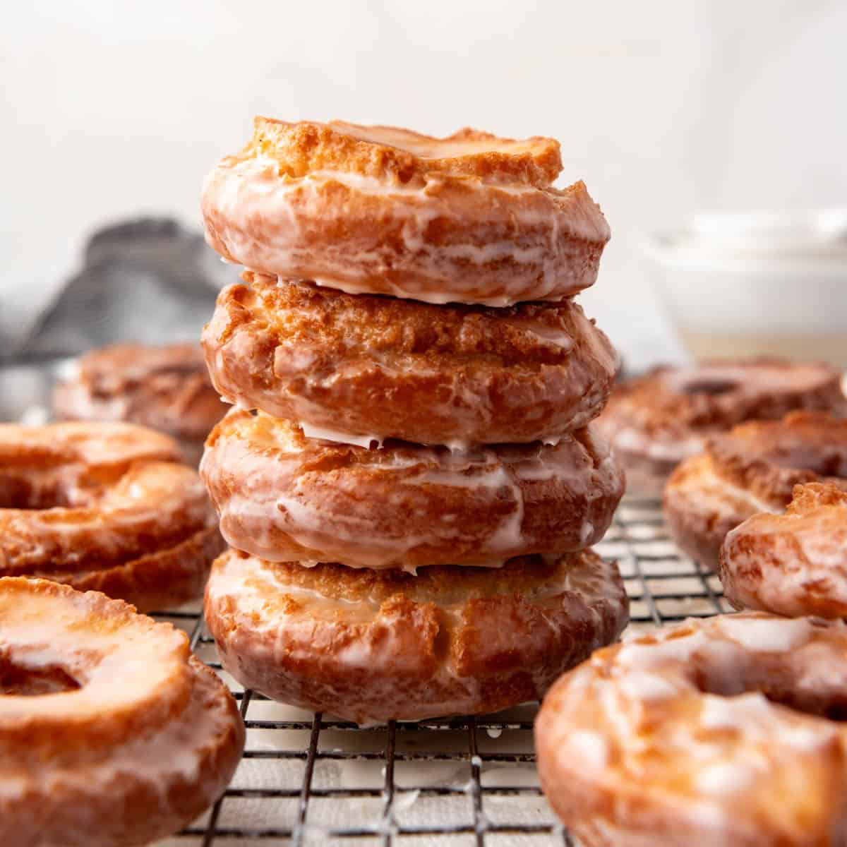 Old-Fashioned Sour Cream Doughnuts