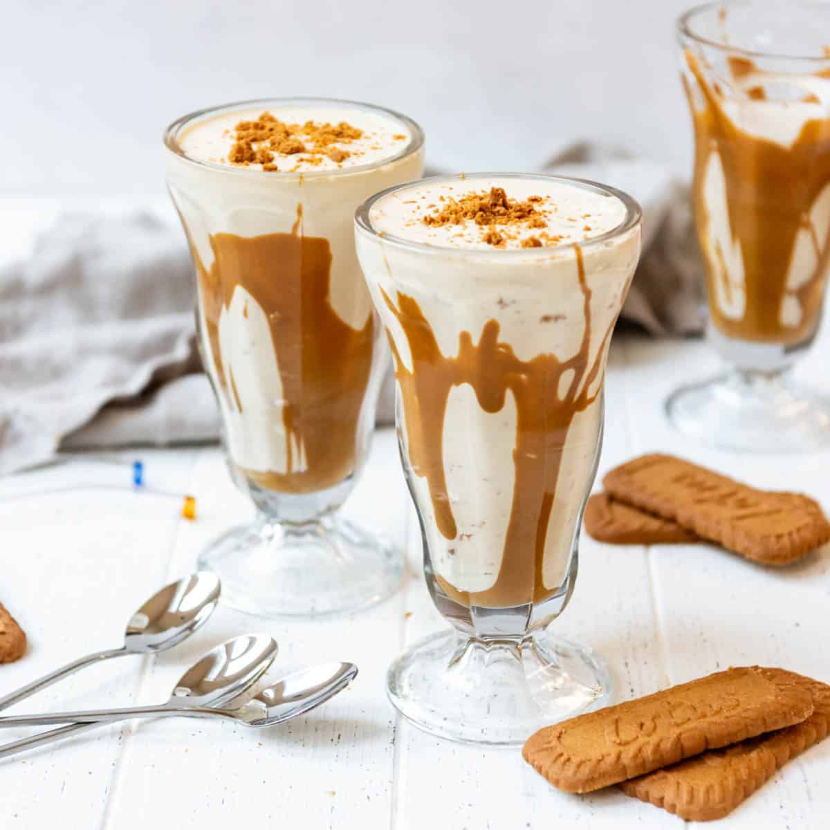 Biscoff Cookie Butter Milkshake