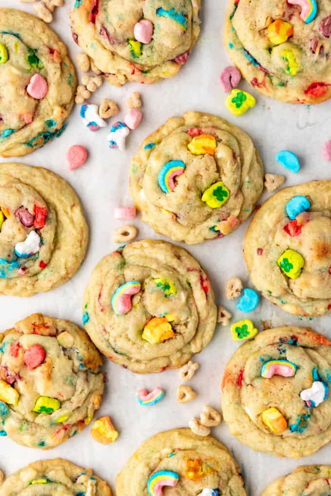 Lucky Charms Cookies - House of Nash Eats
