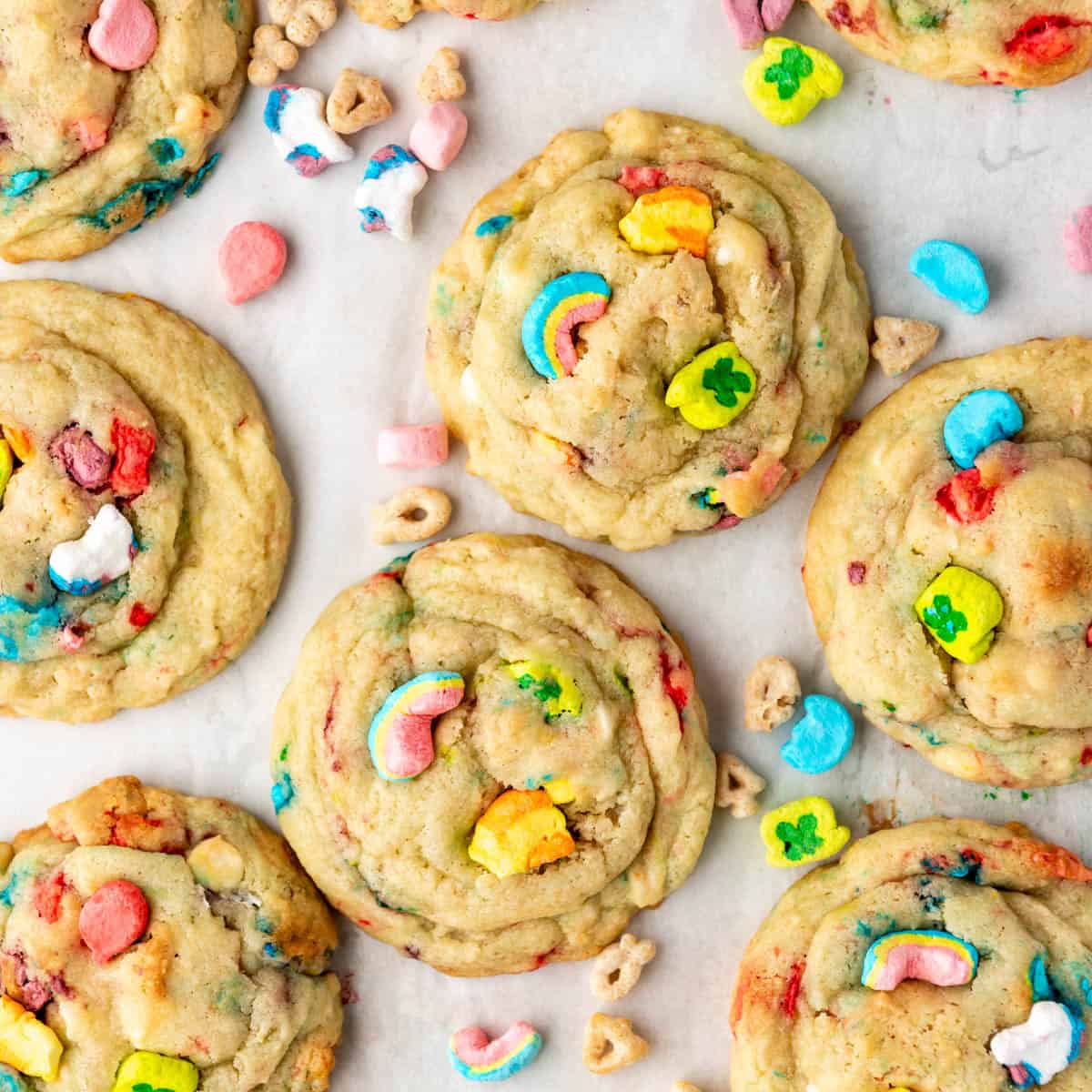 Lucky Charms Cookies