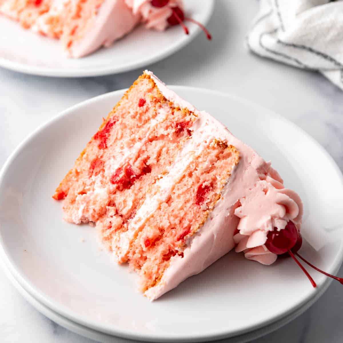 Homemade Cherry Chip Cake Recipe