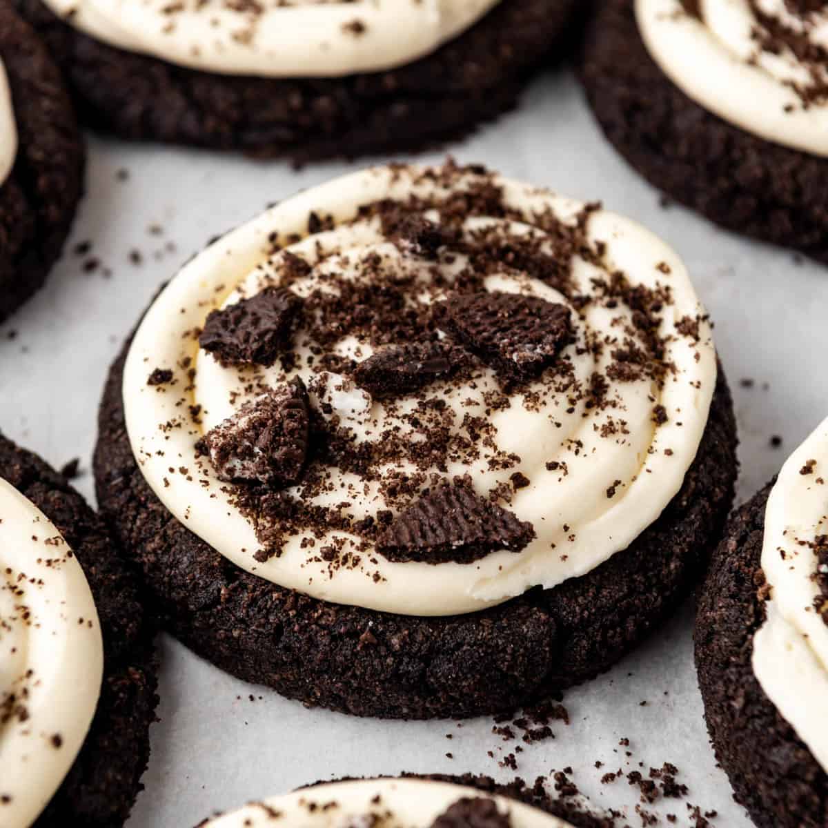 Crumbl Copycat Chocolate Oreo Cookies