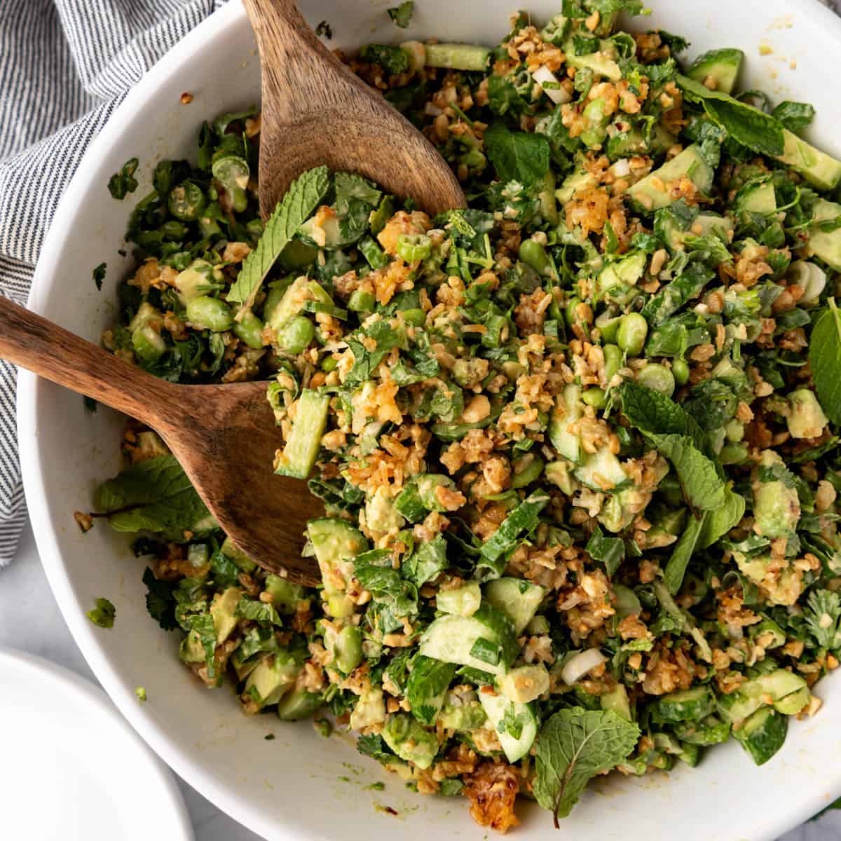 Viral Crispy Rice Salad