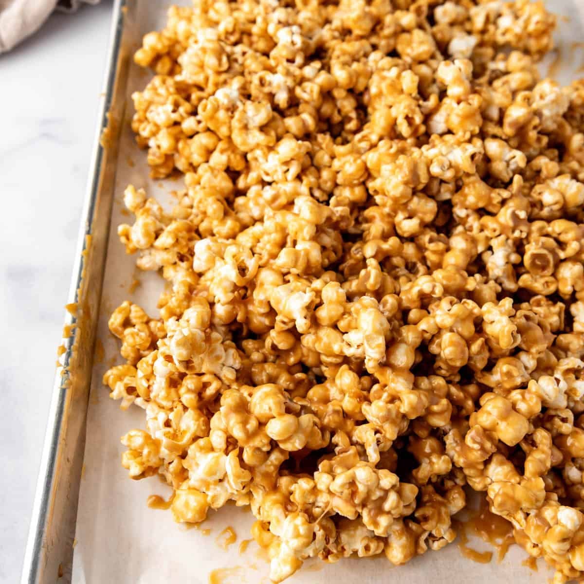 Soft & Chewy Caramel Popcorn