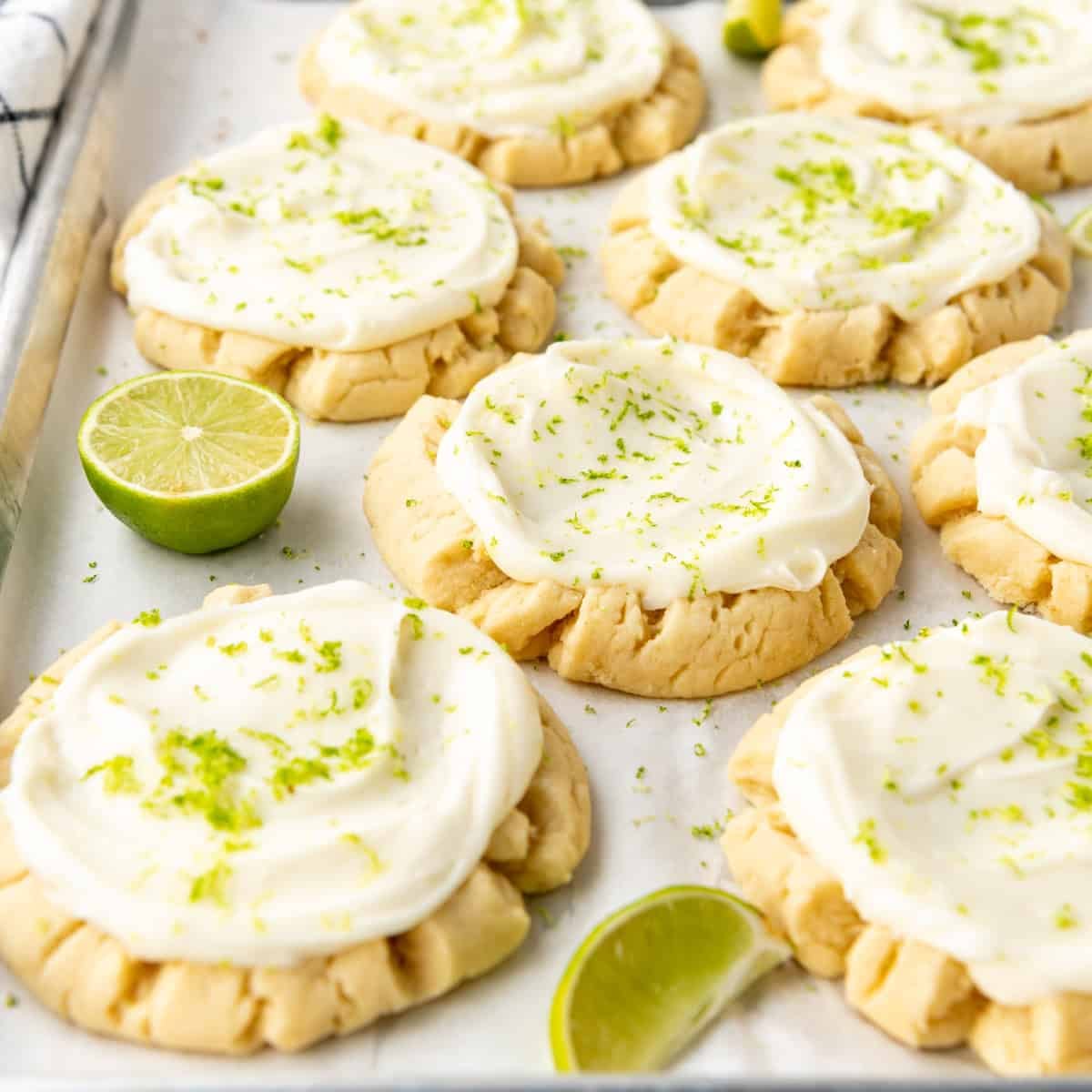 Coconut Lime Sugar Cookies