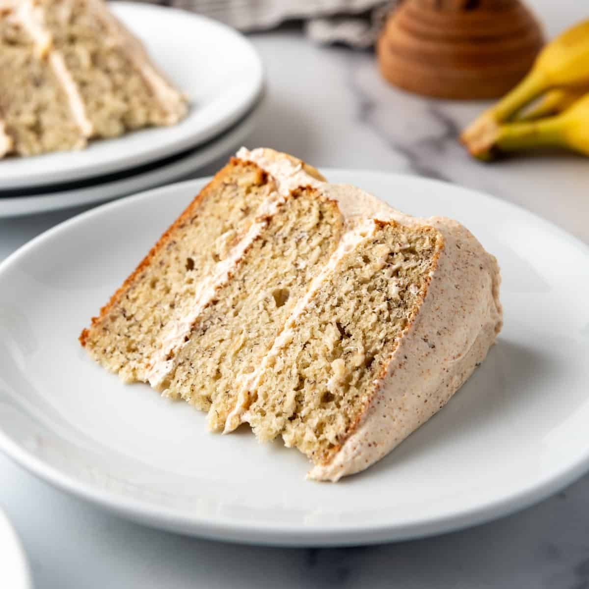 Banana Cake with Brown Butter Frosting