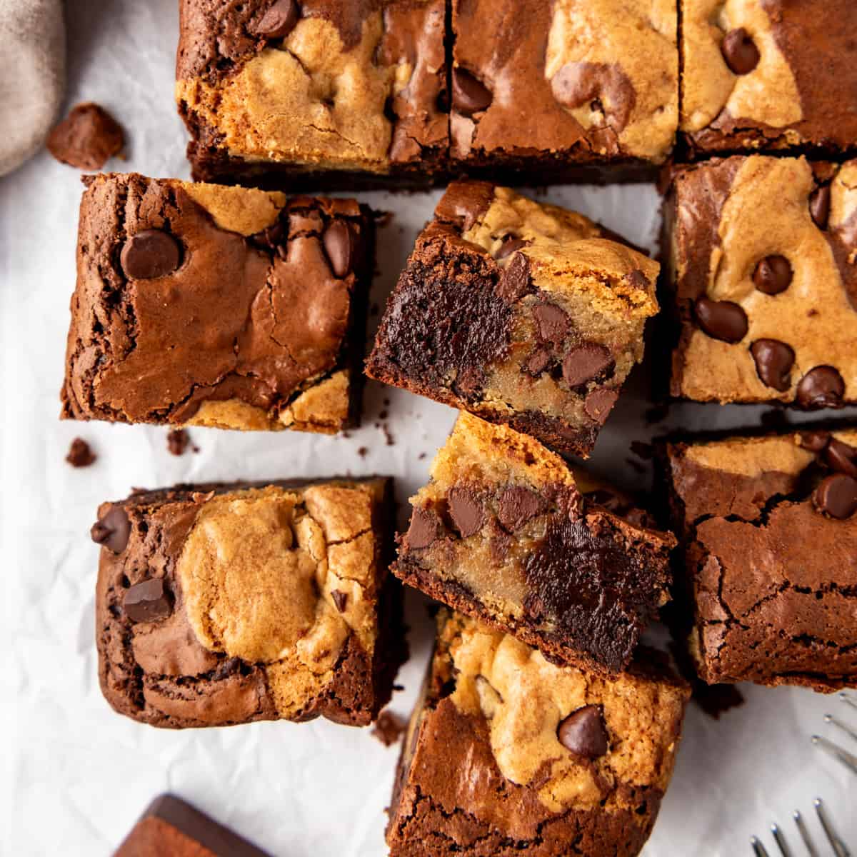 Brookies Bars (from Scratch!)