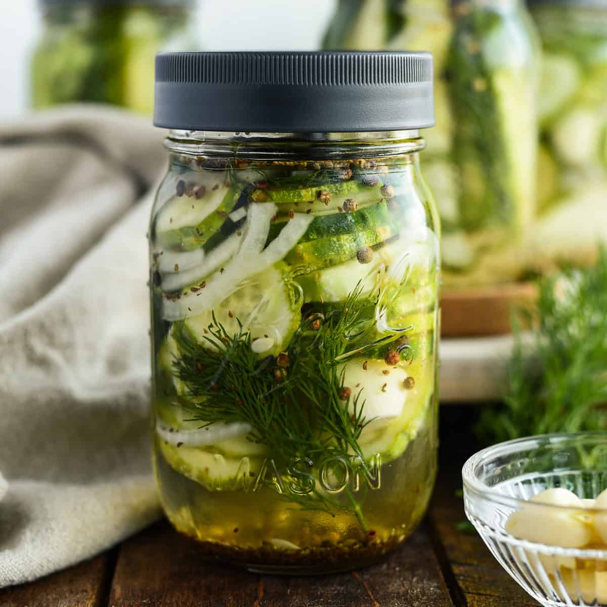 Refrigerator Dill Pickles