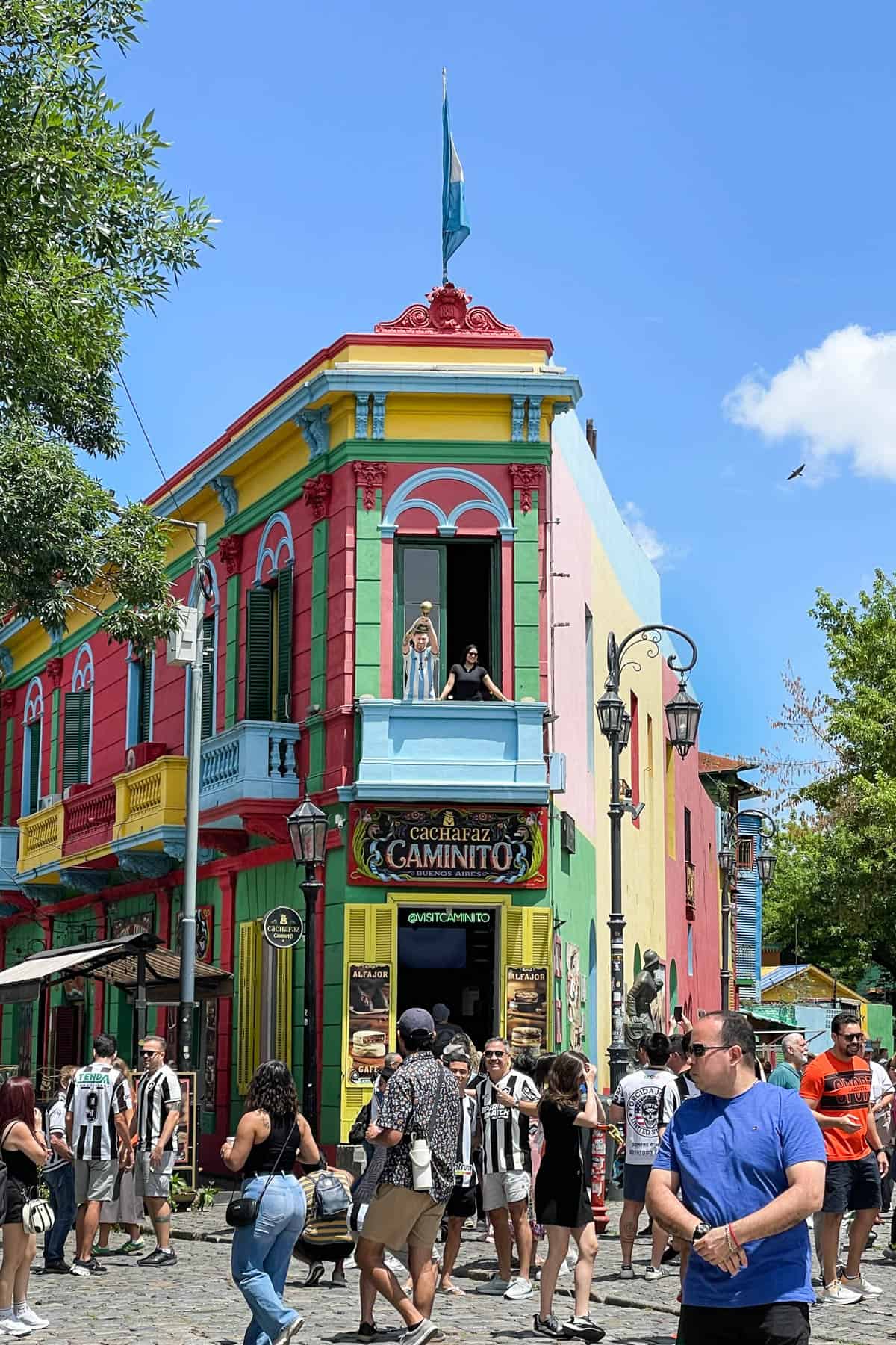 The entrance of the Caminito region in Buenos Aires.
