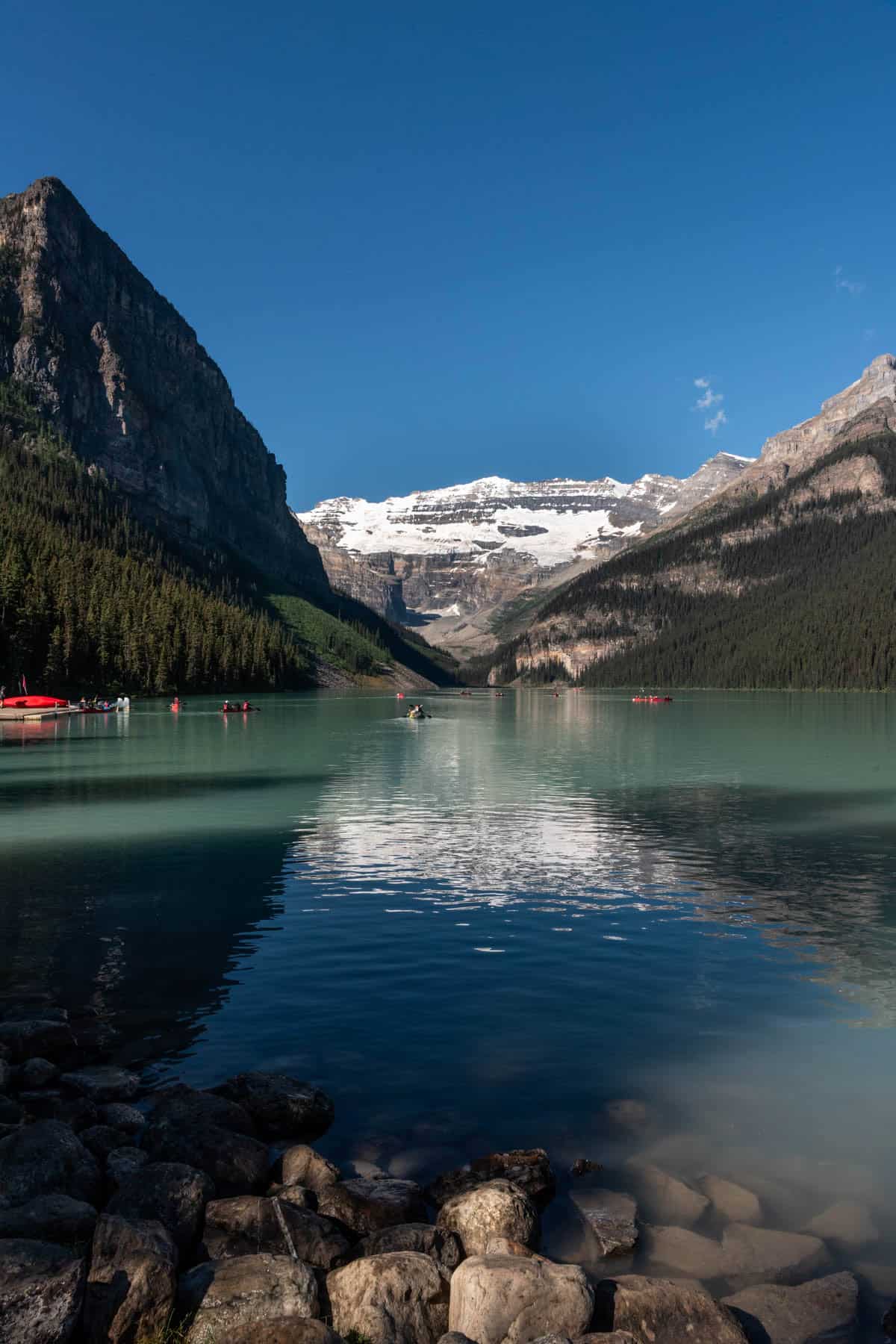 An image of Lake Louise in Banff National Park.