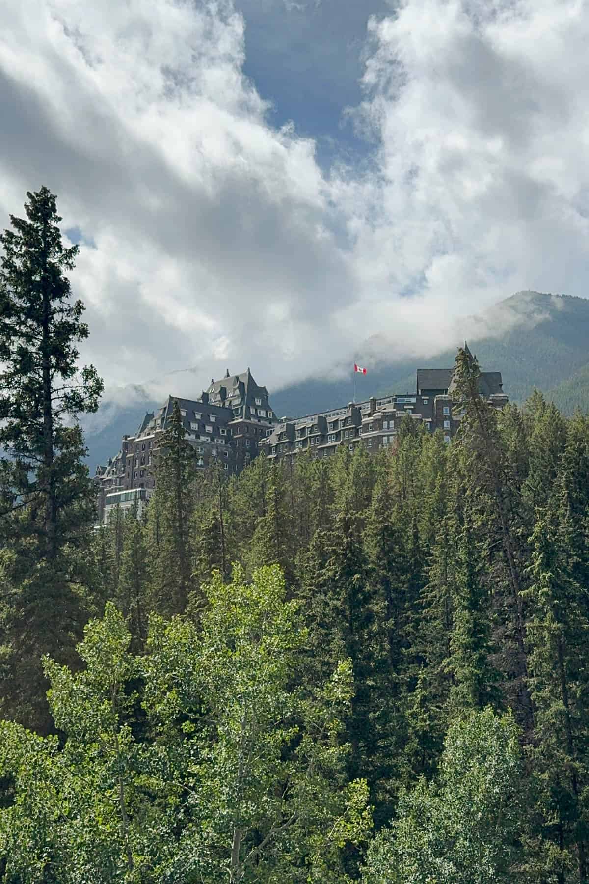 An image of the Fairmont Banff Springs Hotel.