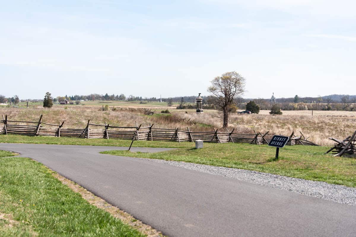 A field at Gettysburg.