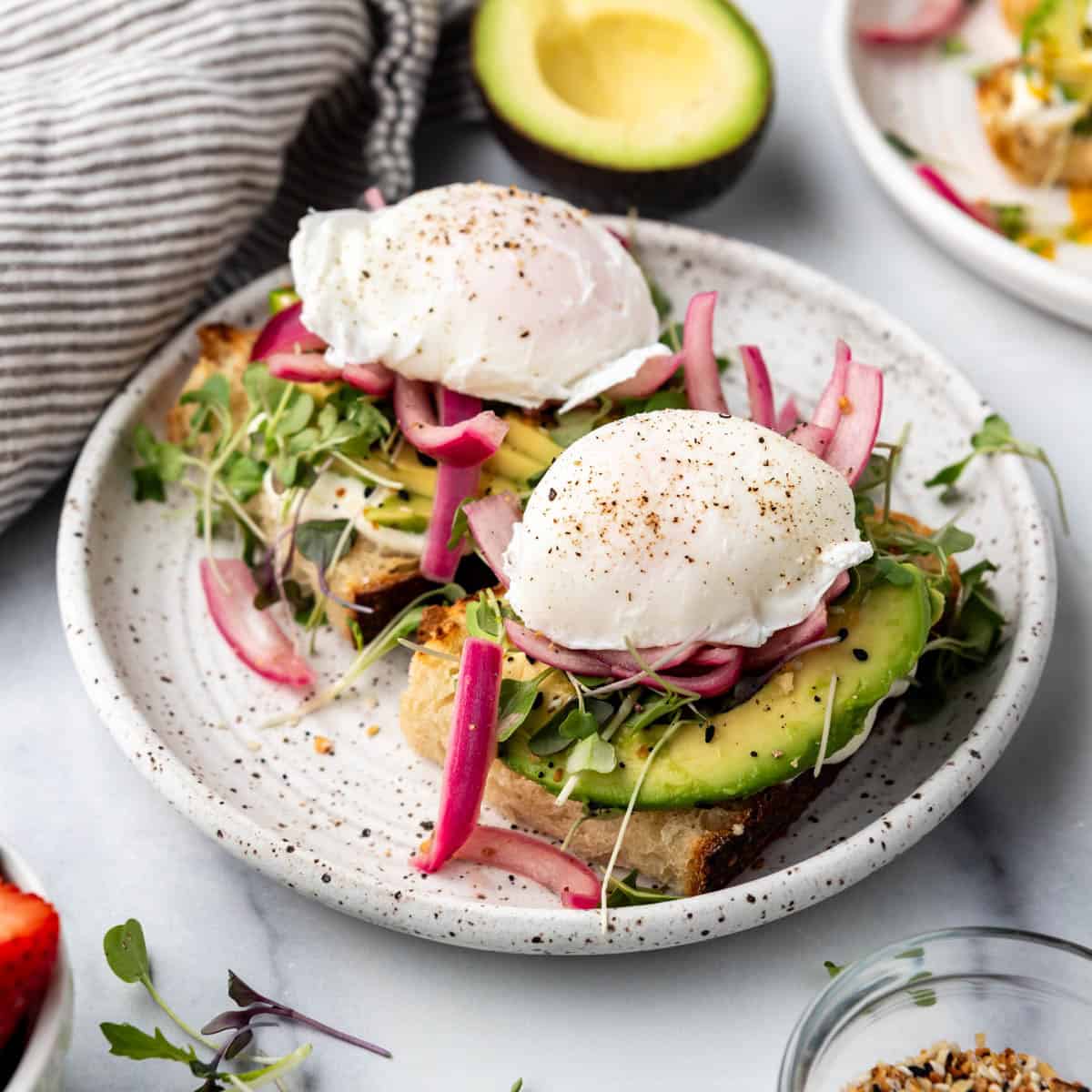 Ultimate Avocado Toast with Whipped Honey Orange Riccotta