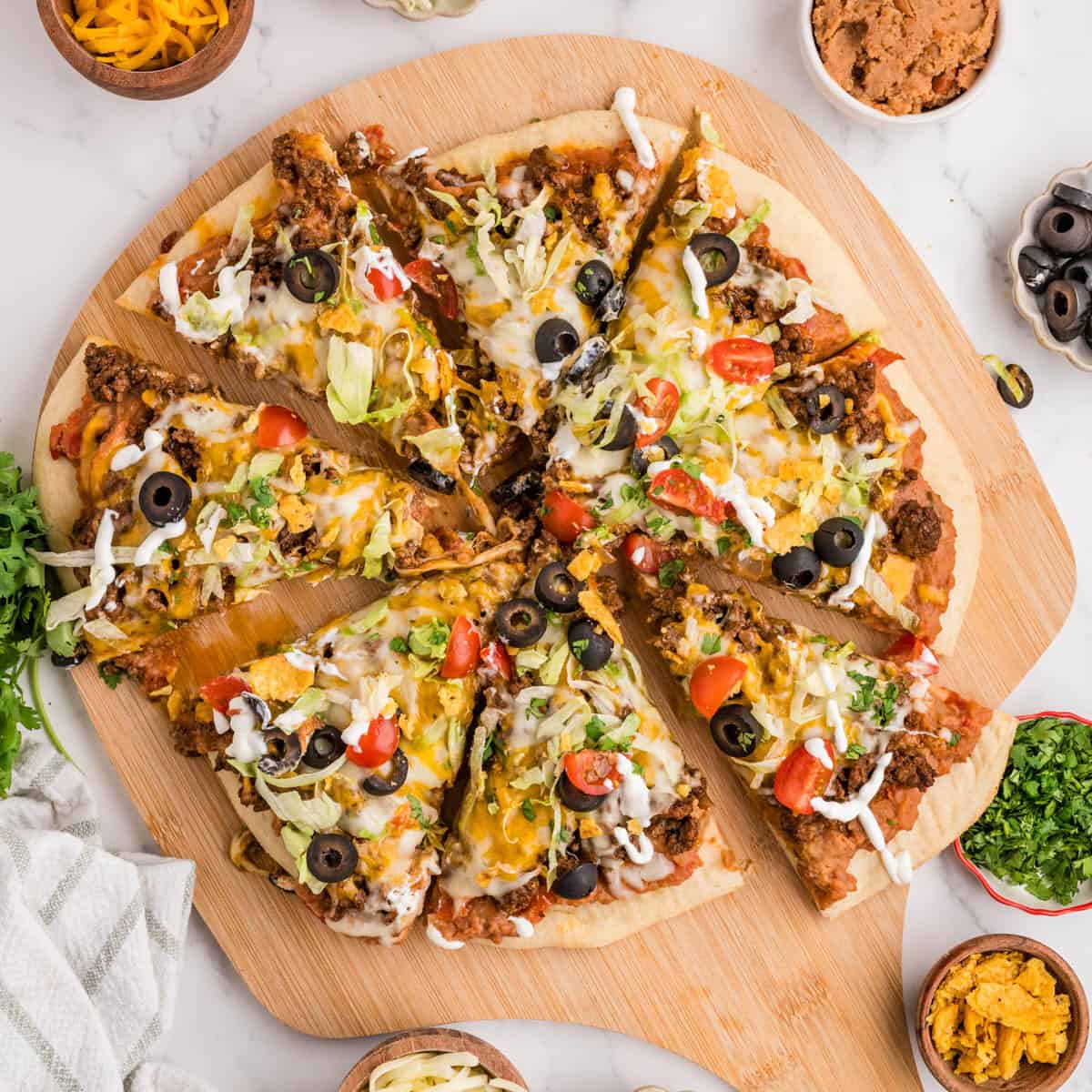 Taco Pizza